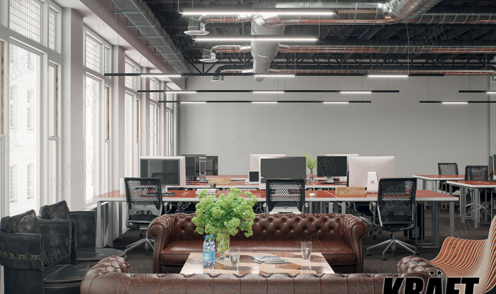 Oprawy oświetleniowe we wnętrzach w stylu loft (+7 foto)