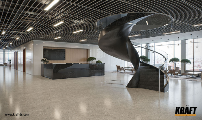 Sufit podwieszany z T-profili KRAFT 