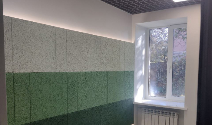 Panele akustyczne Kraft Wood Acoustic w pomieszczeniach ogólnodostępnych