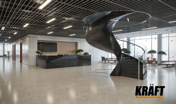 Life hack: how to turn a ceiling from a T-profile into open cell ceiling (+6 photo)