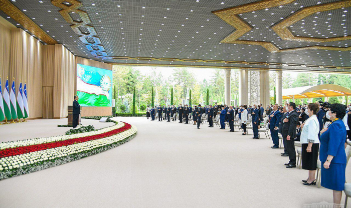 KRAFT open cell ceillings at the Koʼksaroy residence of the President of Uzbekistan