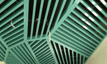 Ceiling as an art object in the style of &quot;cubism&quot;. Are you weak? (4 photos + video)