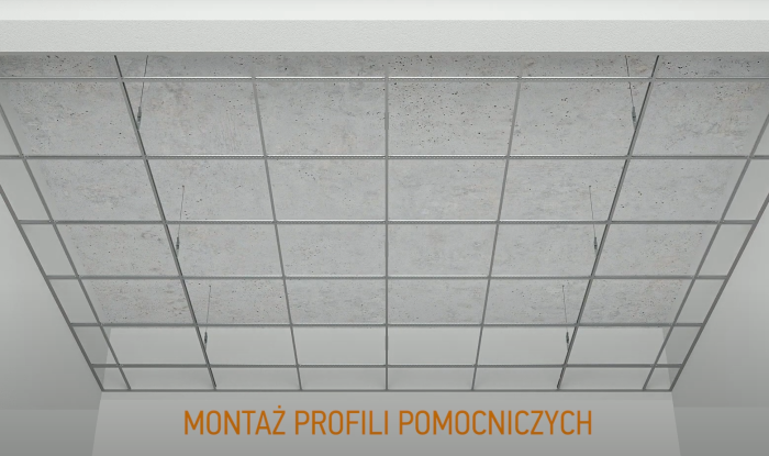 Wideo instrukcja montażu sufity kasetonowowe Kraft