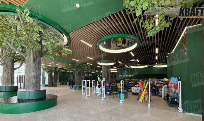 KRAFT w centrum rozrywki: gdy rozwiązanie architektoniczne staje się częścią doświadczenia