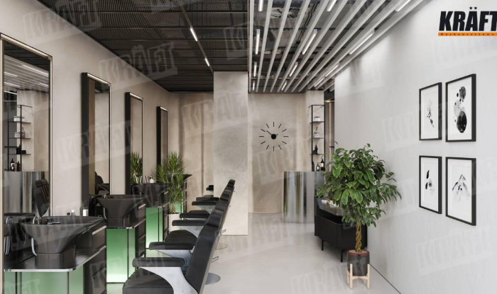 Barbershop nowej generacji: gdy sufit definiuje styl