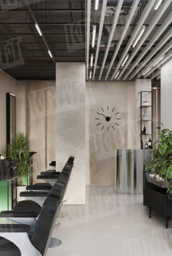 Barbershop nowej generacji: gdy sufit definiuje styl
