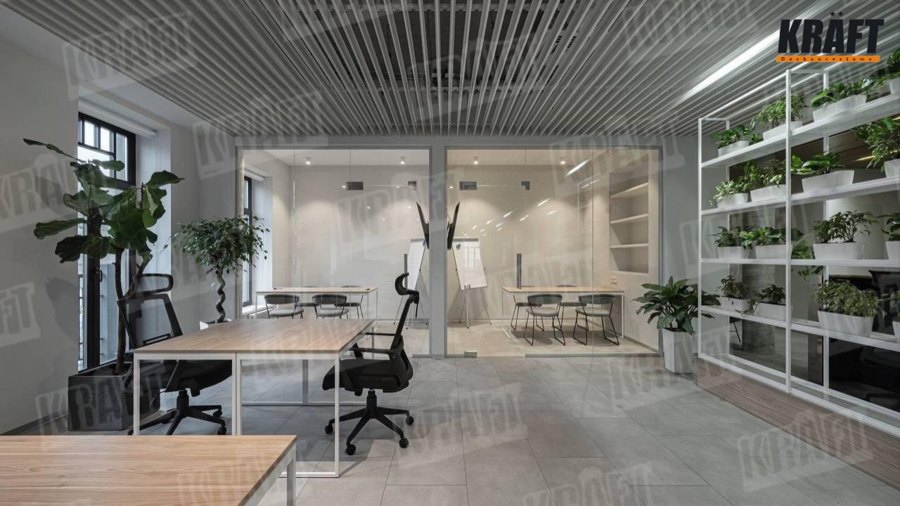 Світильники KRAFT Led, інтегровані в підвісні стелі