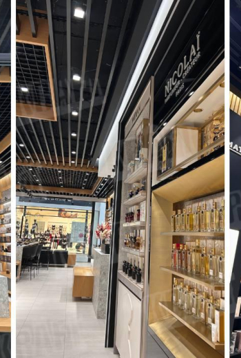 Why Premium Boutiques Choose Black Grilyato Ceilings and Cubic Baffle Ceilings?