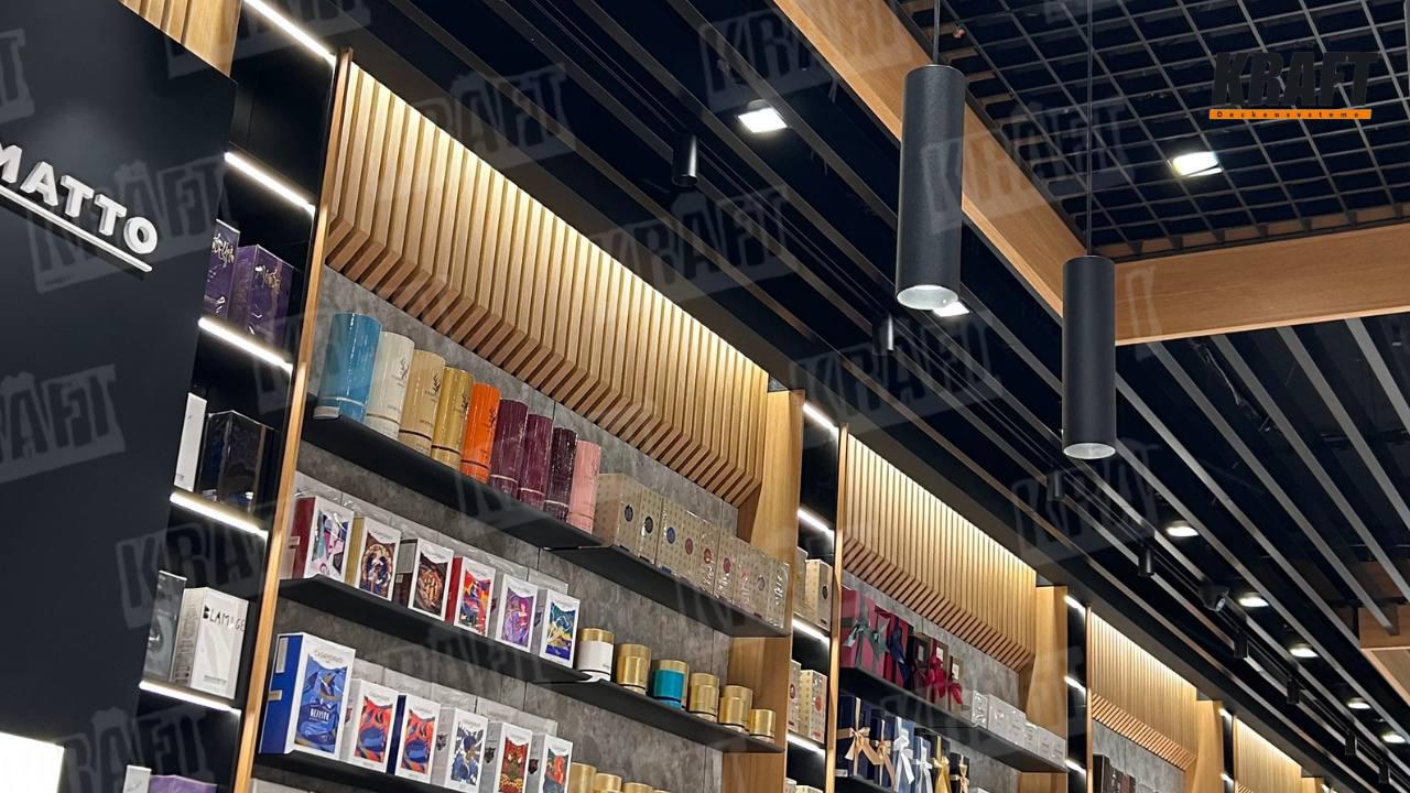 Світильники KRAFT Led, інтегровані в підвісні стелі
